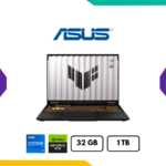 Laptop Gamer ASUS TUF Gaming F16 FX608JMR i7 14650HX 16″ Wuxga 165Hz 32GB SSD 1TB GEFORCE RTX 5060 8GB
