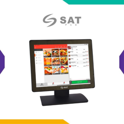 MONITOR SAT 1054 FPH TOUCH 15" VGA USB HDMI