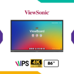 Pantalla de Pizarra Interactiva 86 ViewSonic IFP8634 4K UHD Táctil Android 14 EDLA