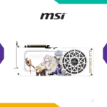 tarjeta de video msi geforce rtx 5070 ti 16gb gddr7 frieren edition oc