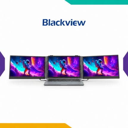 Blackview DCM8 extensor de pantalla portátil doble monitor 15.3 pulgadas