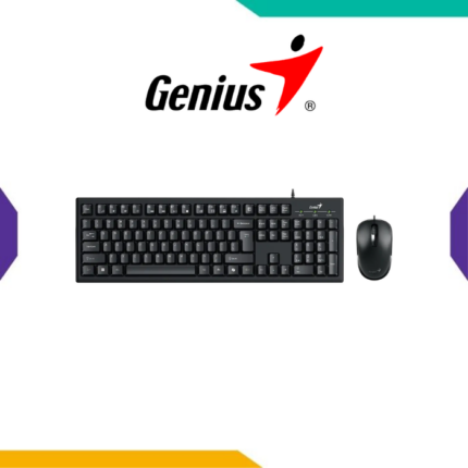 Combo teclado y mouse Genius KM-100SE USB AI Copilot
