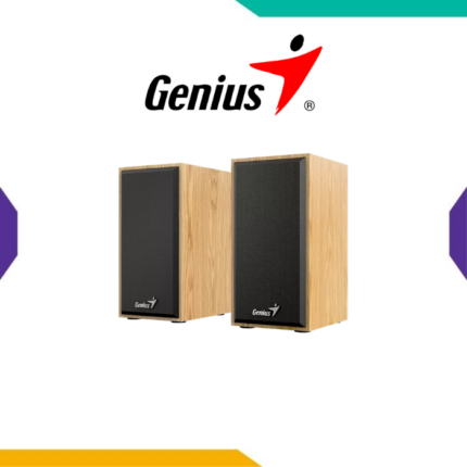Parlantes Genius SP-HF180 2.0 6W USB 3.5mm Pine Wood