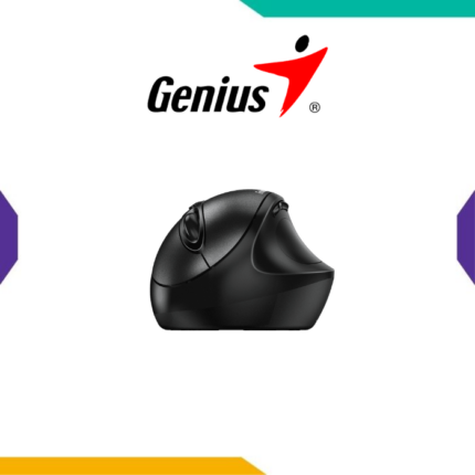 Mouse Genius Ergo 8300S Vertical Wireless 2.4GHz 7 Botones Black