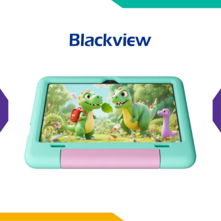 Tablet Blackview Tab 20 Kids Fairy Green de 10.1 pulgadas con funda para niños