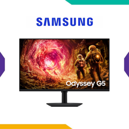 Monitor Samsung Odyssey G5 32 pulgadas QHD IPS 180Hz 1ms Black