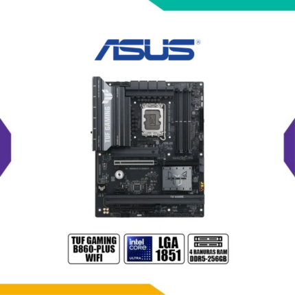 ASUS TUF GAMING B860-PLUS WIFI placa madre ATX LGA1851 DDR5 WiFi 7