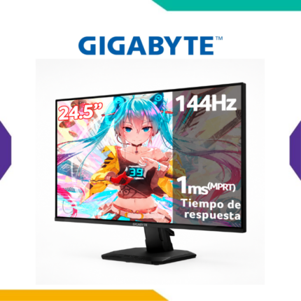Monitor Gigabyte GS25F14 Gamer 24.5 pulgadas FHD IPS 144Hz 1ms