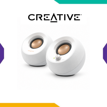 Parlantes Creative Pebble 2.0 4.4W USB White