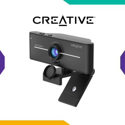 Cámara Creative Live! Cam Sync 4K UHD 2160p Dual Mic con tapa de privacidad