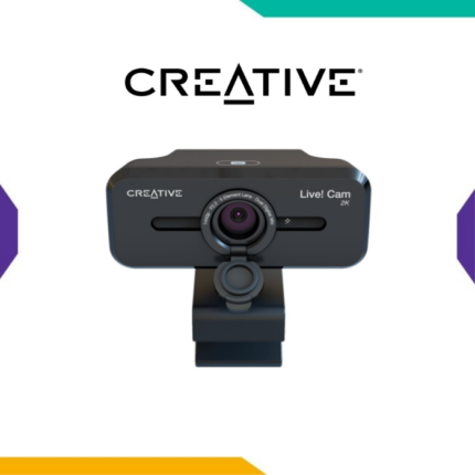 Cámara Creative Live! Cam Sync V3 2K QHD 1440p Zoom 4X Dual Mic