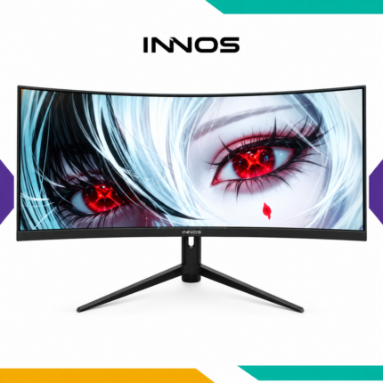 Monitor INNOS 34Q20G 34 pulgadas Curvo 2K WQHD VA 200Hz 1ms 1500R