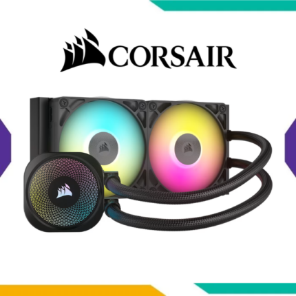 COOLER DE CPU CORSAIR ICUE LINK TITAN 240 RX RGB AIO BLACK INTEL AMD CW-9061016-WW