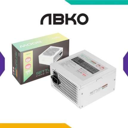 FUENTE DE PODER ABKO SETTLER HYBRID 800W PCIE5.1 STH-800B BRONZE WHITE