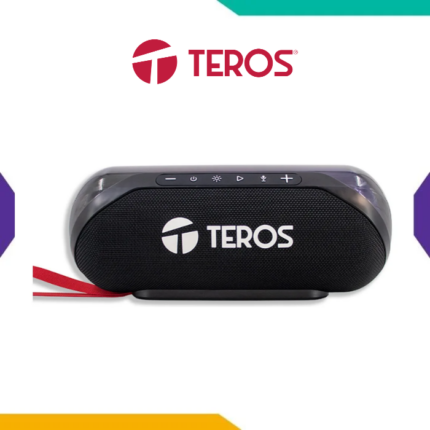 PARLANTE INALAMBRICO TEROS 6047N LUCES RGB 20W