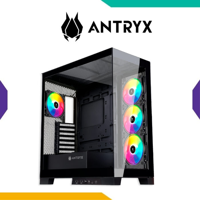pantalla-de-pizarra-interactiva-86-samsung-wafx-p - 2026-10-14T191230.200 Case Antryx FX950 Black ATX 4 Fan ARGB Vidrio Templado USB-C