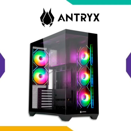 Case Antryx FX-970 PRO E-ATX 5 Fan ARGB 140mm Vidrio Templado USB-C