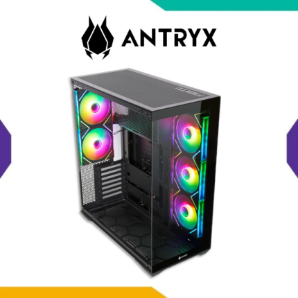 Case Antryx FX-970 PRO E-ATX 5 Fan ARGB 140mm Vidrio Templado USB-C