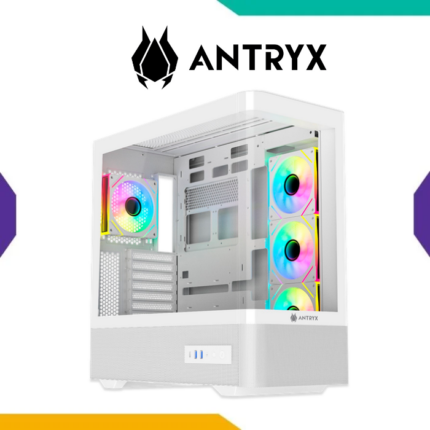 Case Antryx FX-830 White E-ATX 4 Fan ARGB Infinity Vidrio Templado USB-C