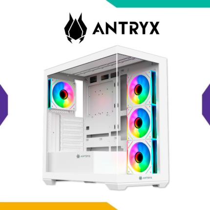 Case Antryx FX-750 White ATX BTF 4 Fan ARGB Infinity Vidrio Templado USB-C
