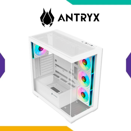 Case Antryx FX-750 White ATX BTF 4 Fan ARGB Infinity Vidrio Templado USB-C