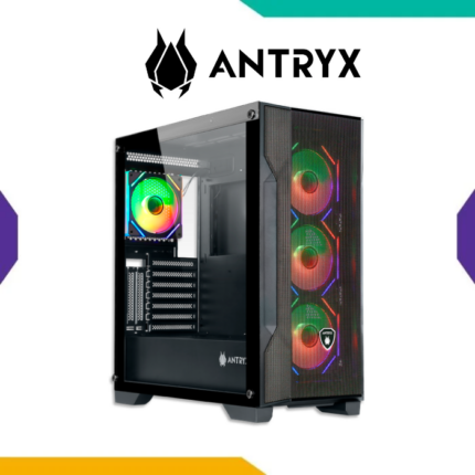 Case Antryx FX-710U Black ATX 4 Fan ARGB Infinity Mesh Vidrio Templado USB-C