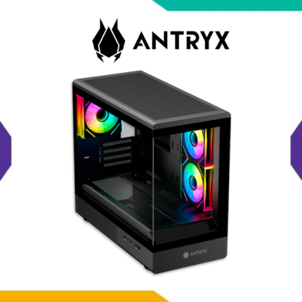 Case Antryx FX-710U Black ATX 4 Fan ARGB Infinity Mesh Vidrio Templado USB-C
