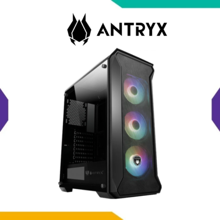 Case Antryx Sentry SE Black E-ATX 3 Fan ARGB Vidrio Templado
