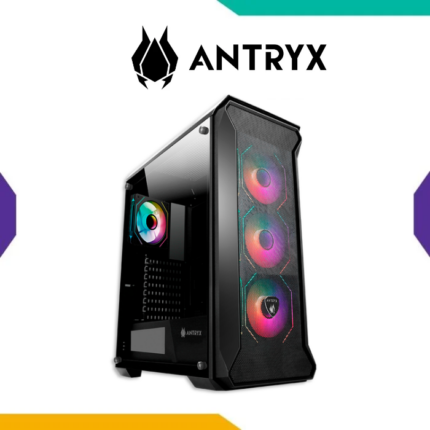Case Antryx FX Sentry Plus Black E-ATX 4 Fan ARGB Infinity Mesh Vidrio Templado