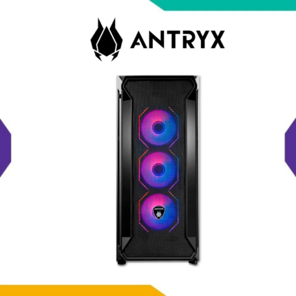 Case Antryx FX Sentry Plus Black E-ATX 4 Fan ARGB Infinity Mesh Vidrio Templado