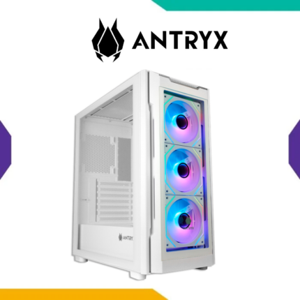 Case Antryx RX-560 White E-ATX 3 Fan ARGB Infinity Doble Vidrio Templado