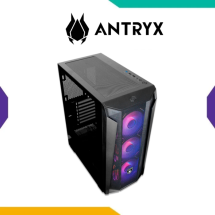 Case Antryx RX-570 Black E-ATX 3 Fan ARGB Infinity Mesh Vidrio Templado