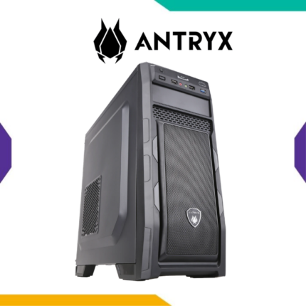 CASE ANTRYX XTREME E250 PLUS BLACK ATX CON VENTILADOR POSTERIOR DE 120MM Y PUERTO USB 3.0