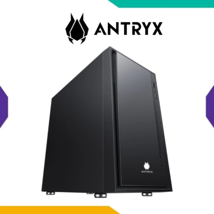 CASE ANTRYX XTREME MICRO XM-310 BLACK MICRO ATX CON FUENTE B500W DE 500W Y VENTILADOR POSTERIOR DE 120MM